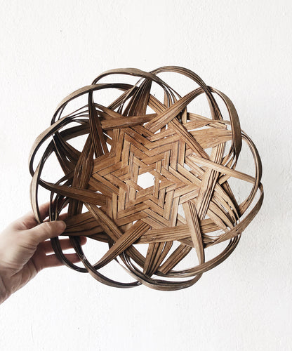 Vintage Folk Basket