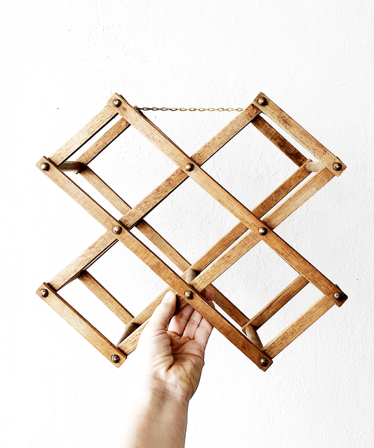 Vintage Expanding Wine Rack