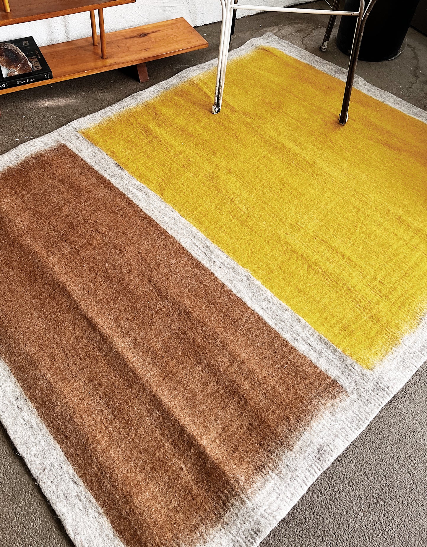 Felted Wool Muskhane Colorblock Rug