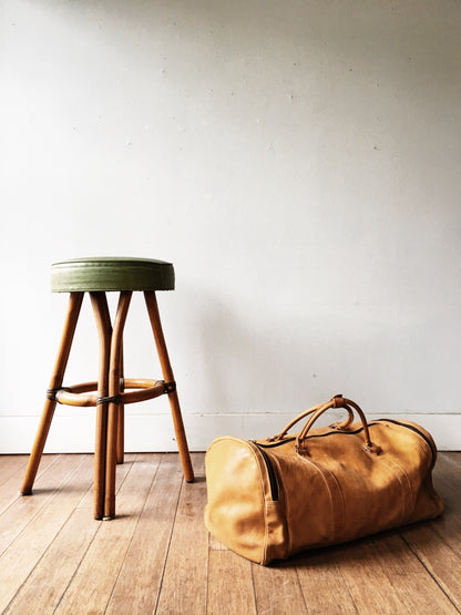 Vintage bamboo Stool
