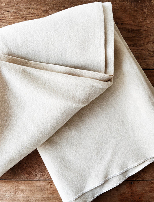Vintage Flat Wool Blanket