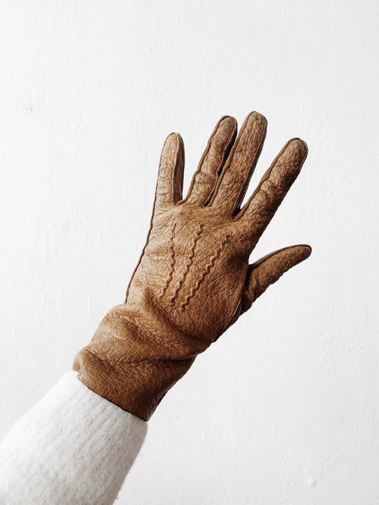 Vintage Leather Gloves