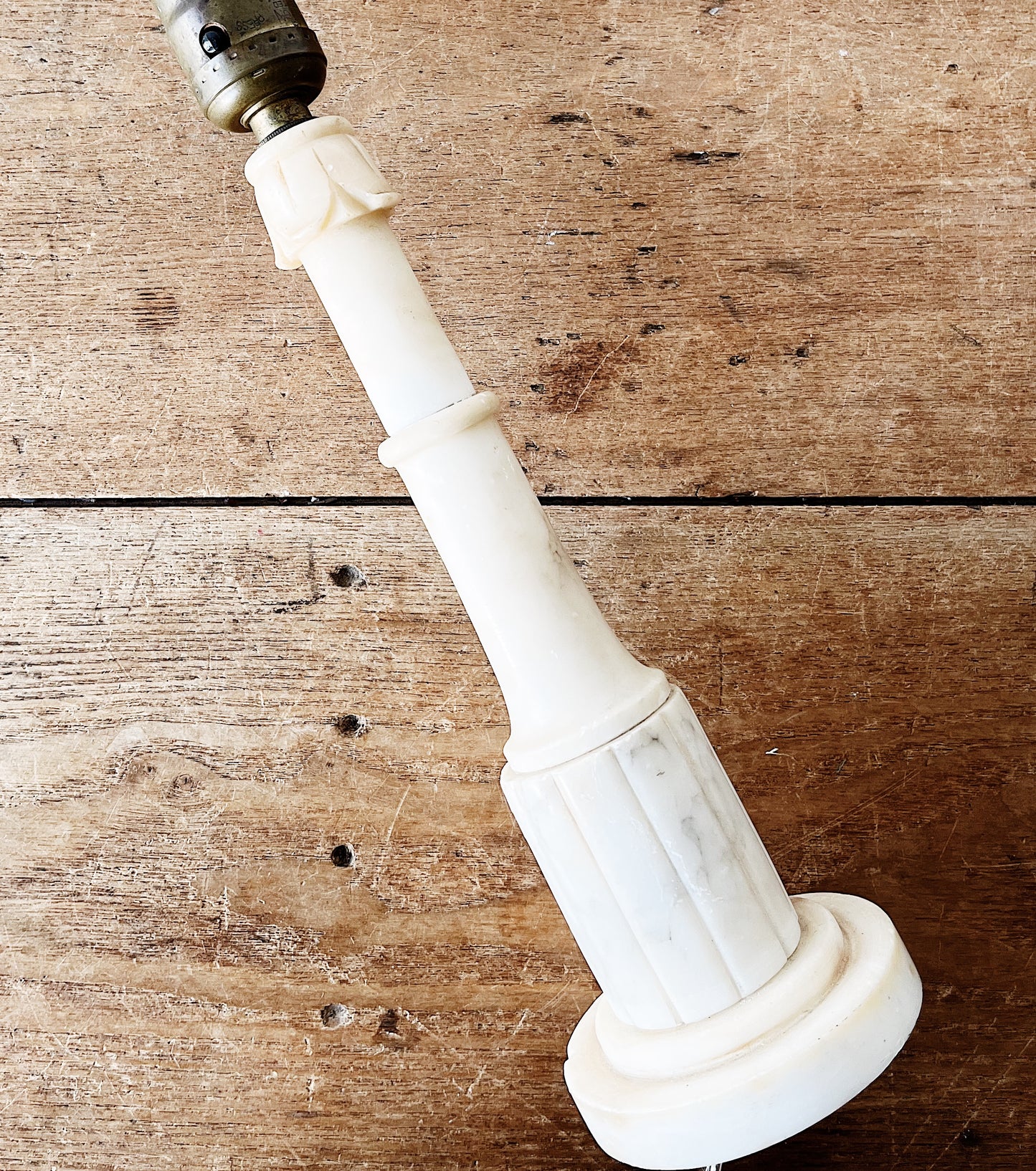Antique Marble Lamp