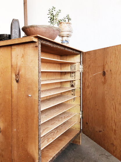 Vintage Double Sided Cabinet