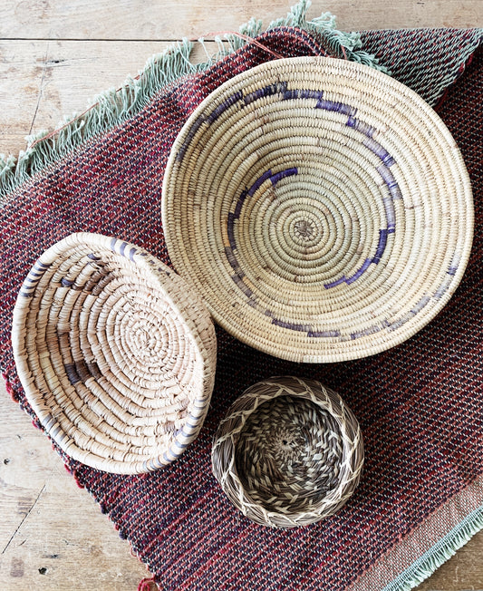 Vintage Basket Trio