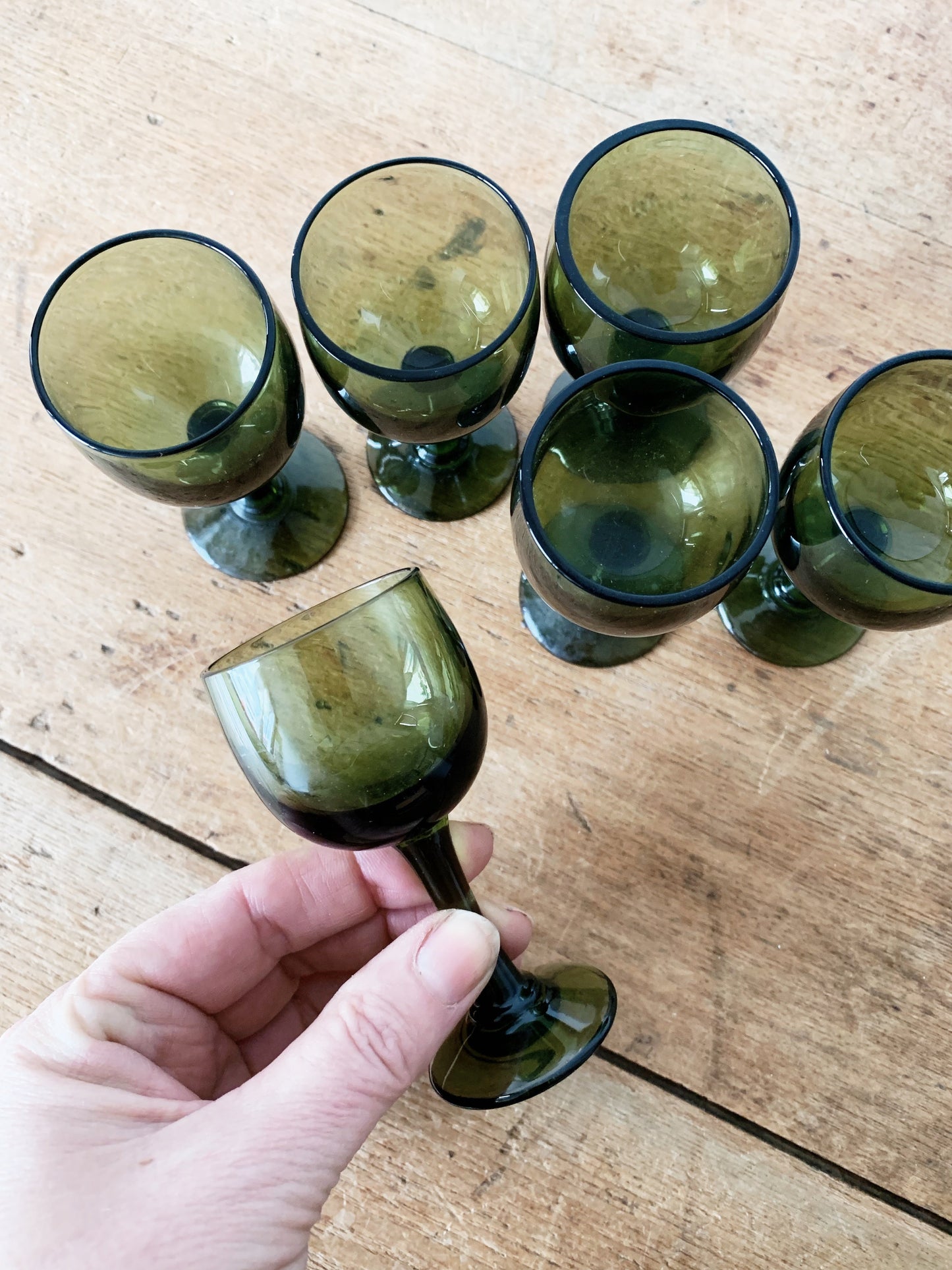 Vintage Cocktail Glasses