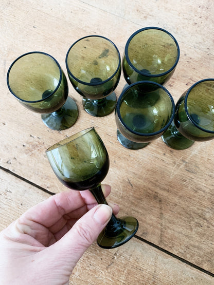 Vintage Cocktail Glasses