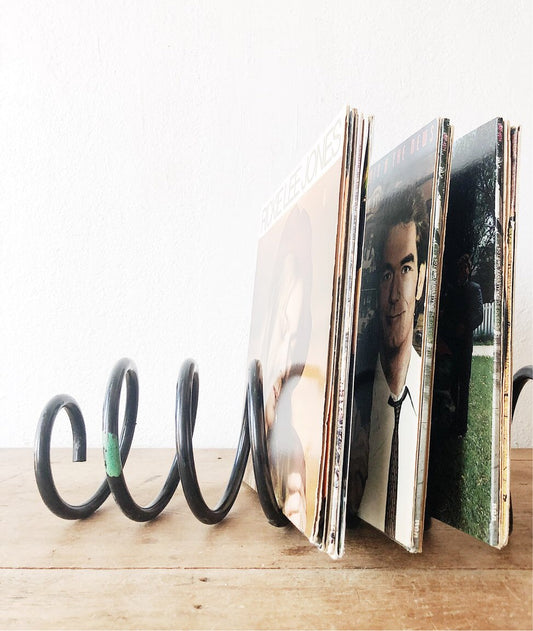 Vintage Industrial Spring Rack