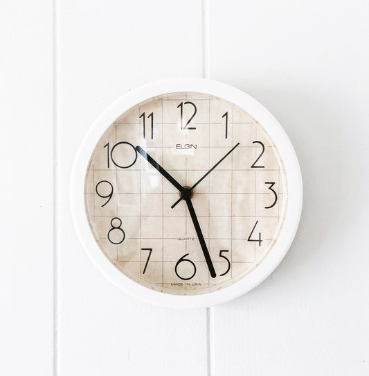 Vintage Conran Style Kitchen Clock