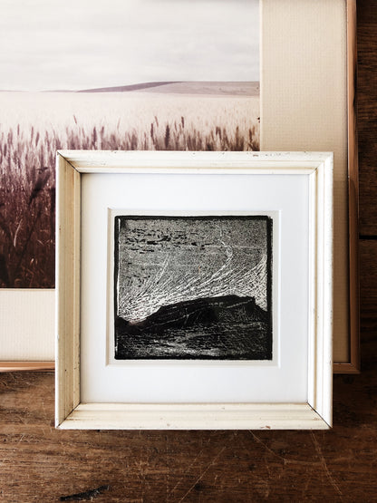 Vintage Woodcut Print