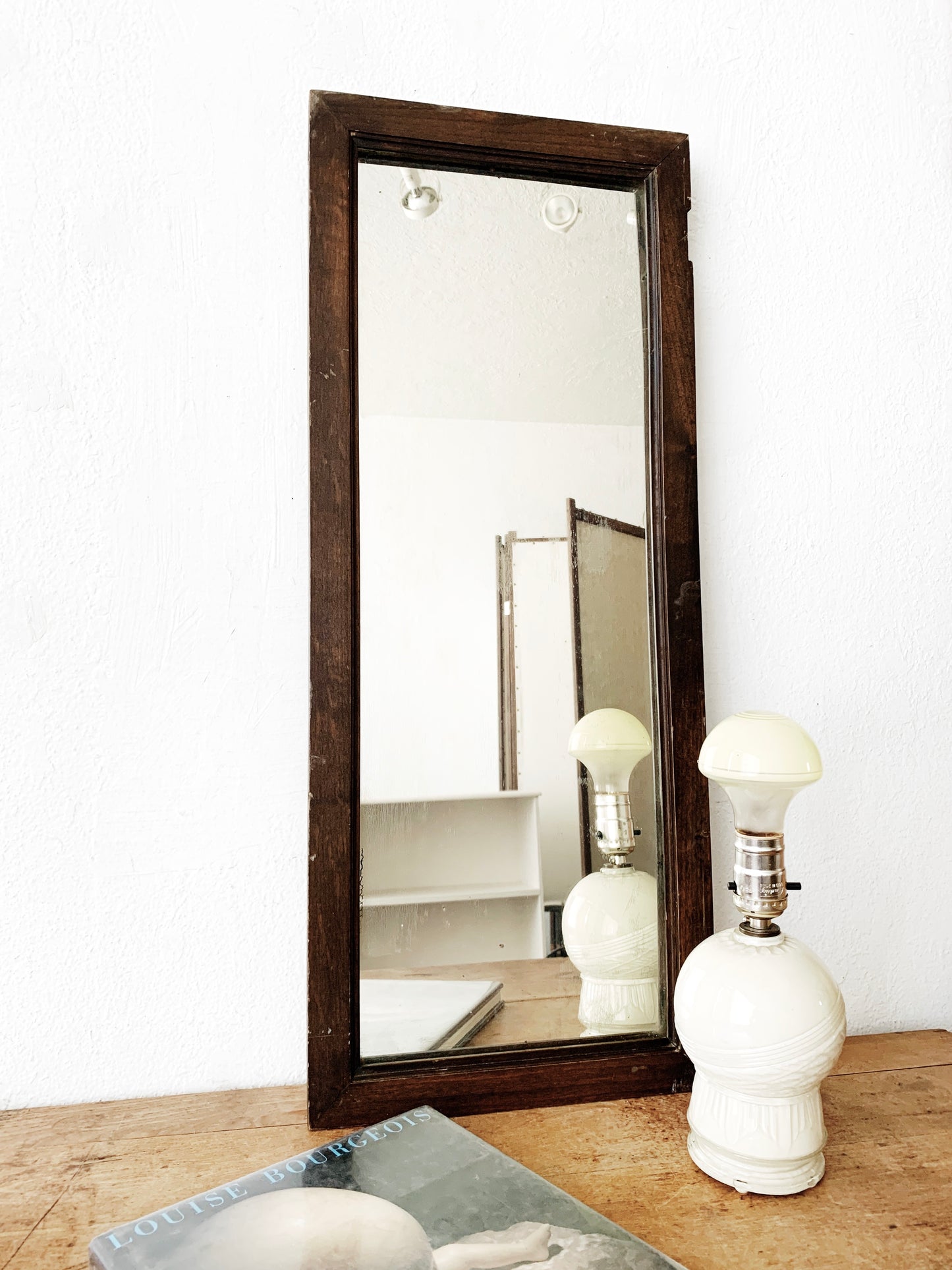 Vintage Cut Glass Lamp