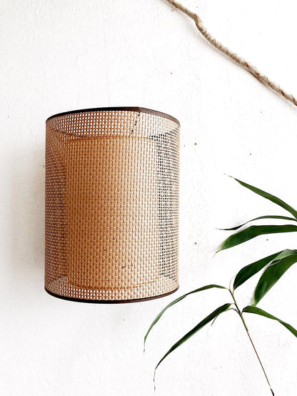 MCM Cane Lampshade