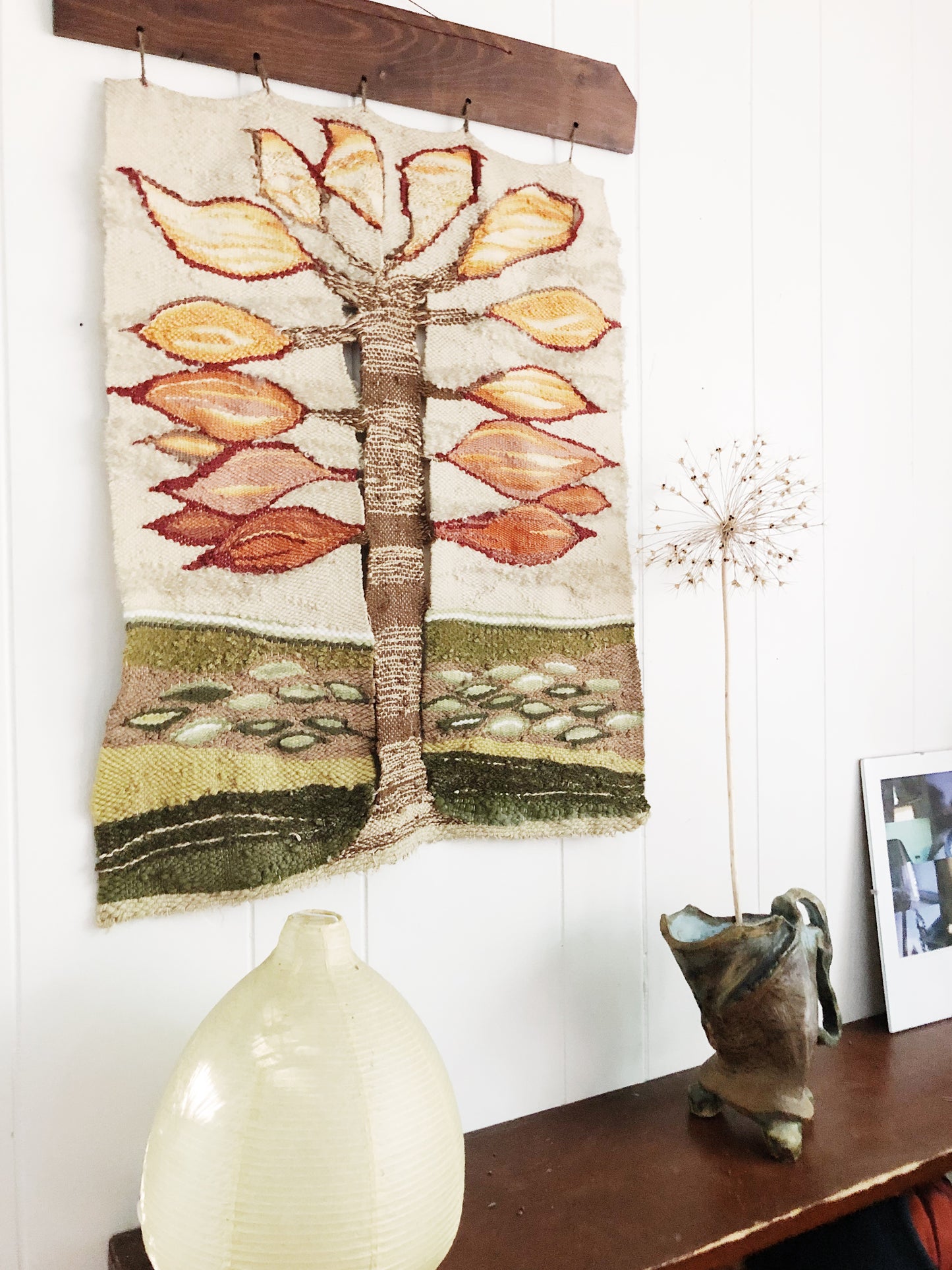 Vintage Tree of Life Weaving