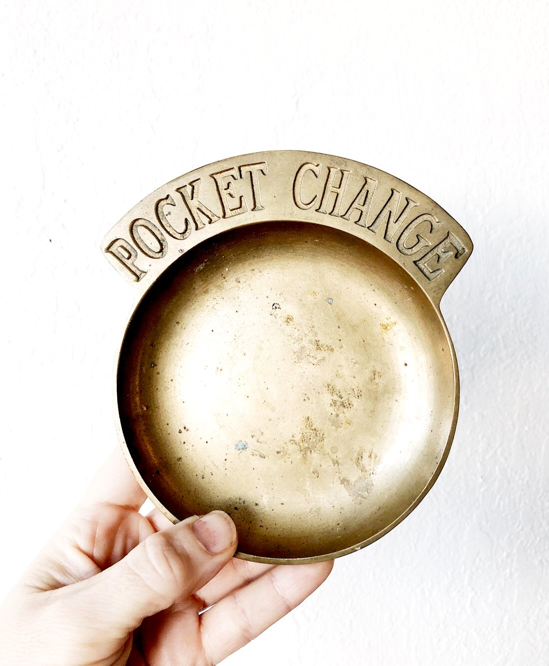 Vintage Brass Catch All Dish