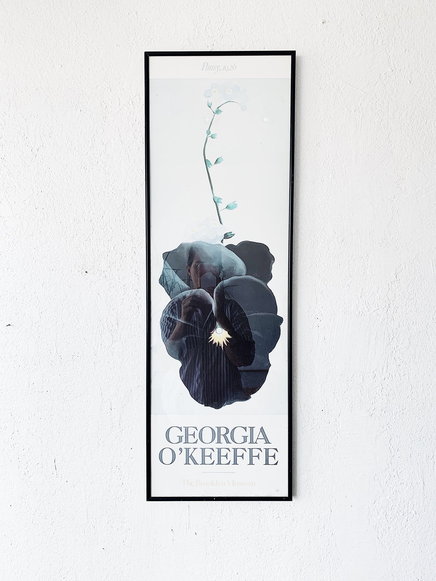 Georgia O’Keeffe Framed Pansy Art Print