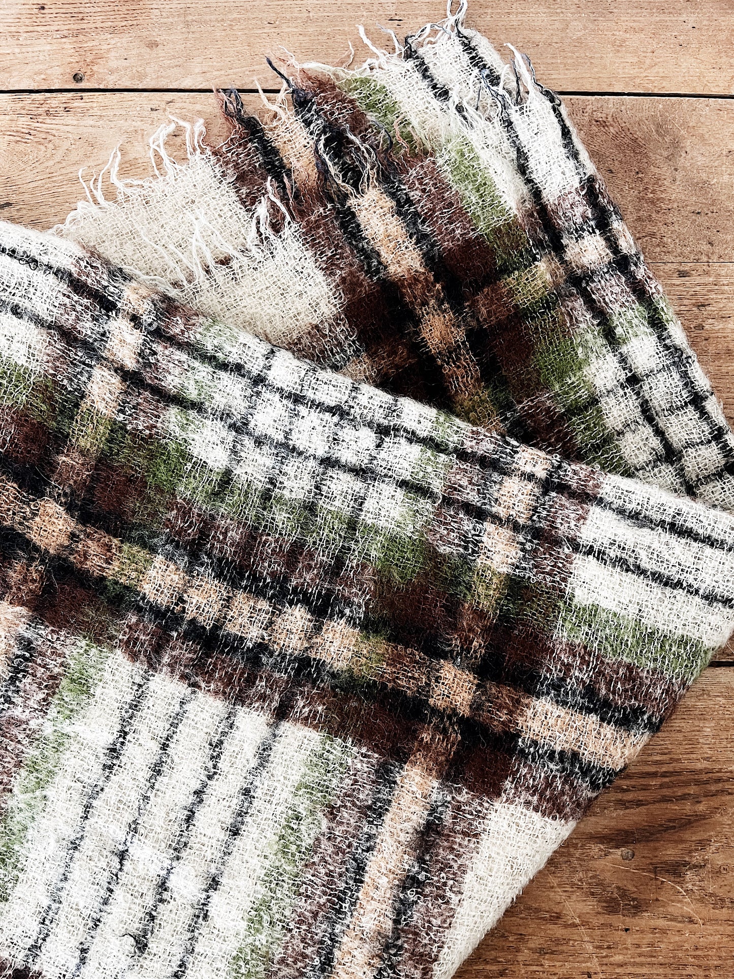 Vintage Mohair Throw