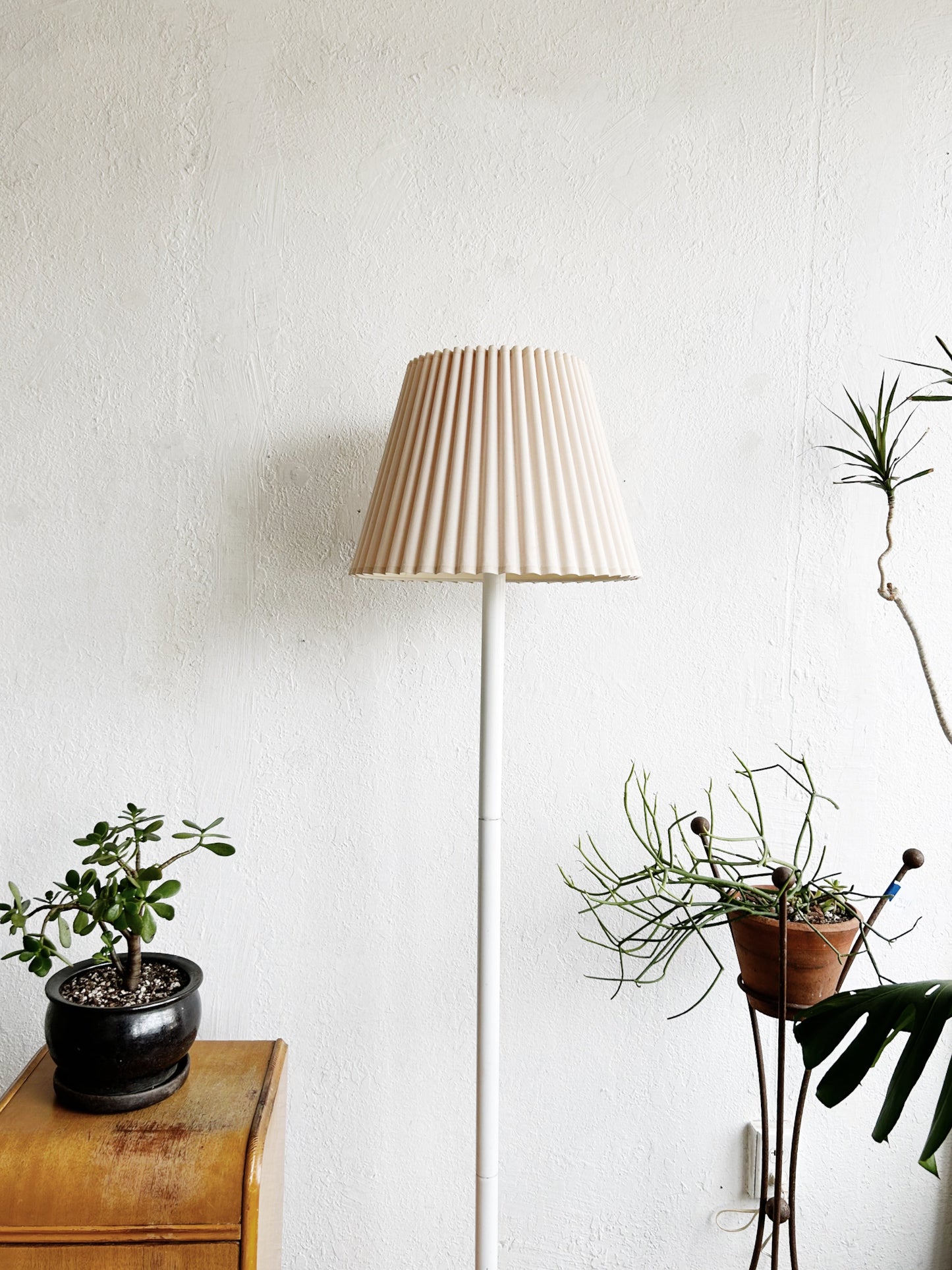 Vintage Torchiere Floor Lamp