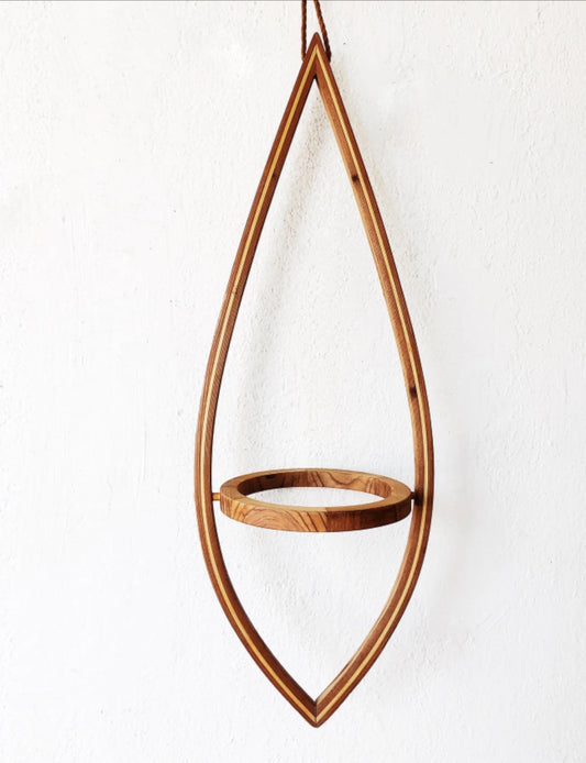 Large Handmade Teardrop Planter