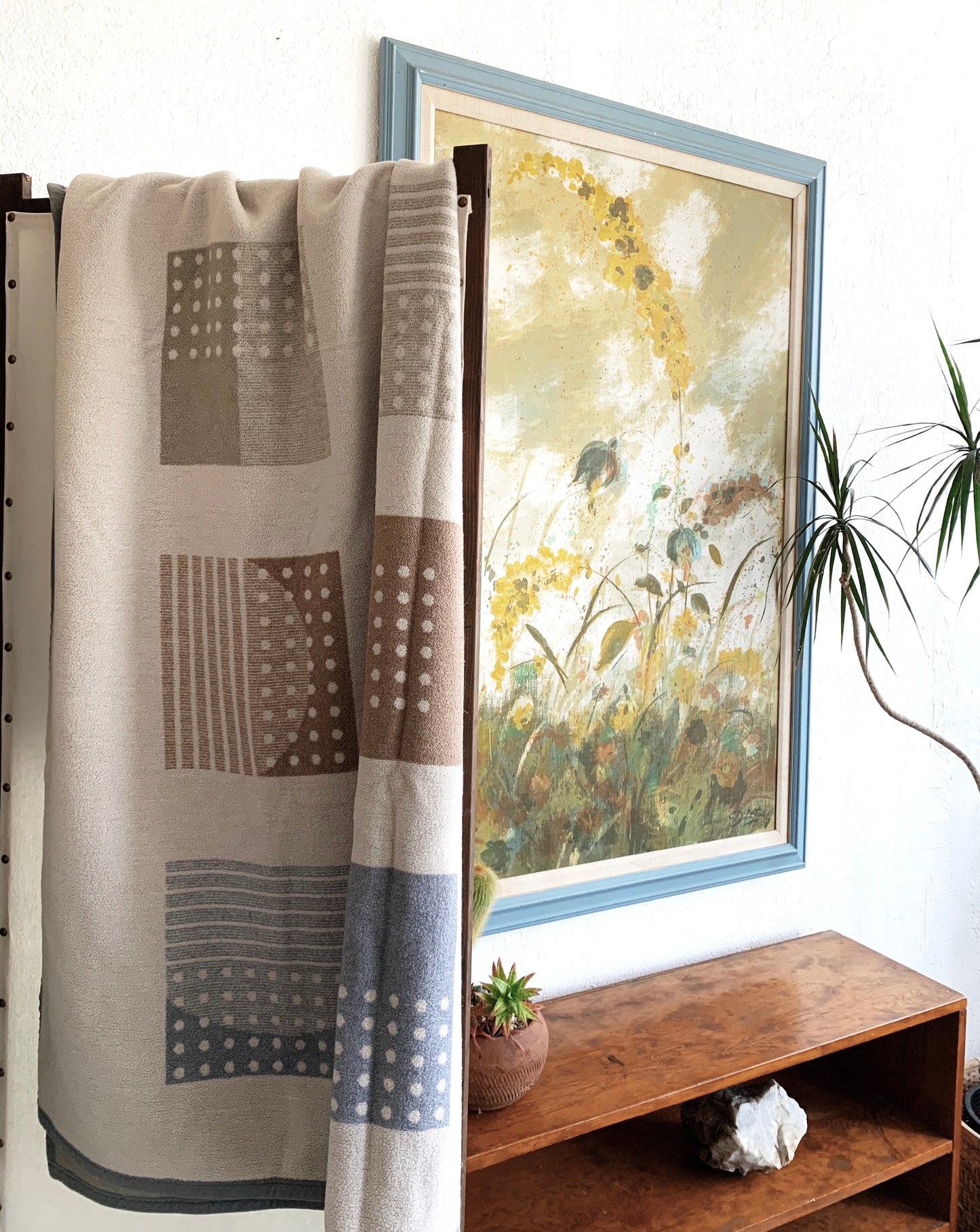 Extra Large Mid Century Dietrich Grunewald Serigraph