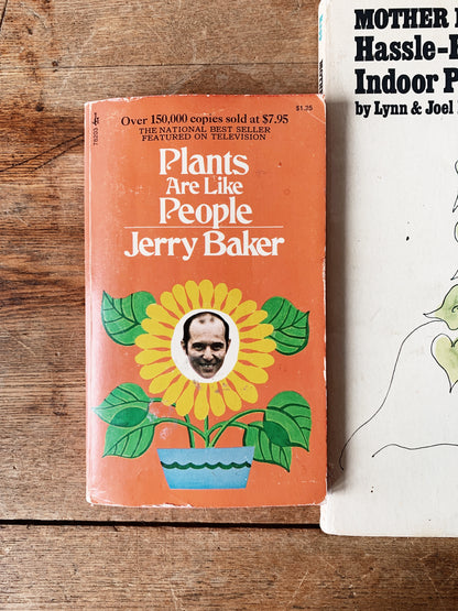 Vintage Plant Care Books