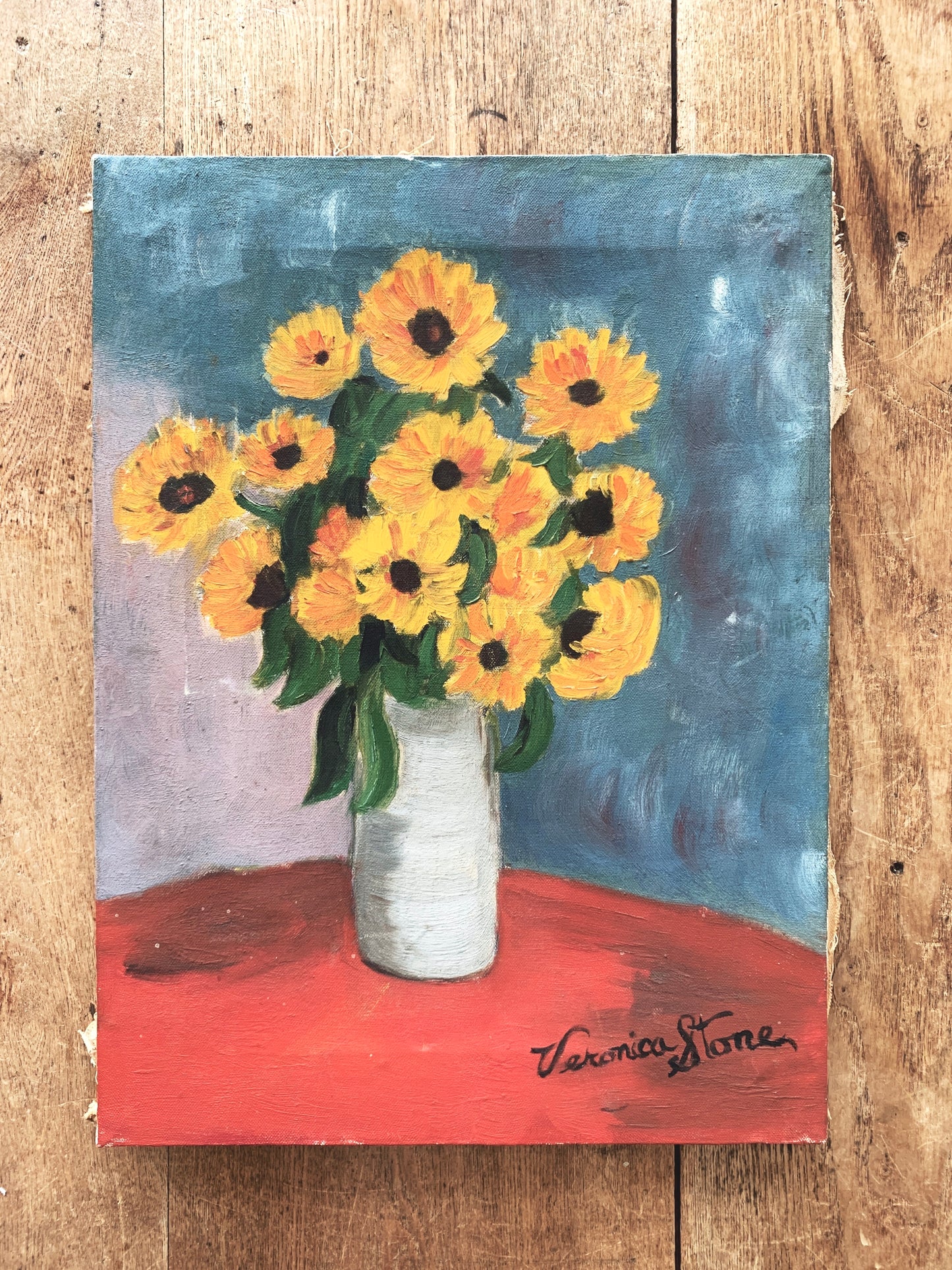 Vintage Bouquet Painting
