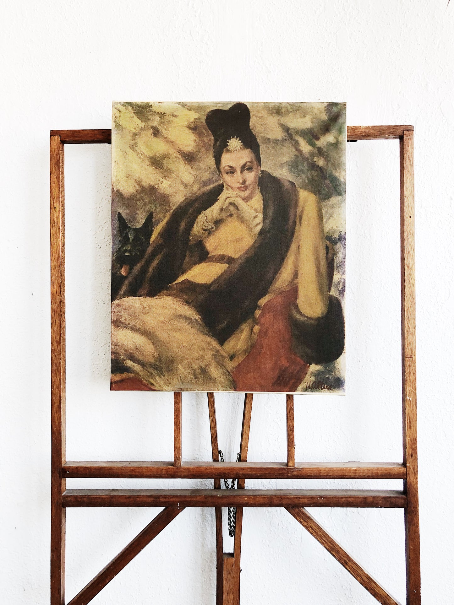 Vintage Wood Easel