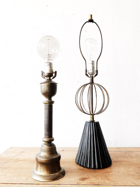 Vintage Mid Century Atomic Lamp