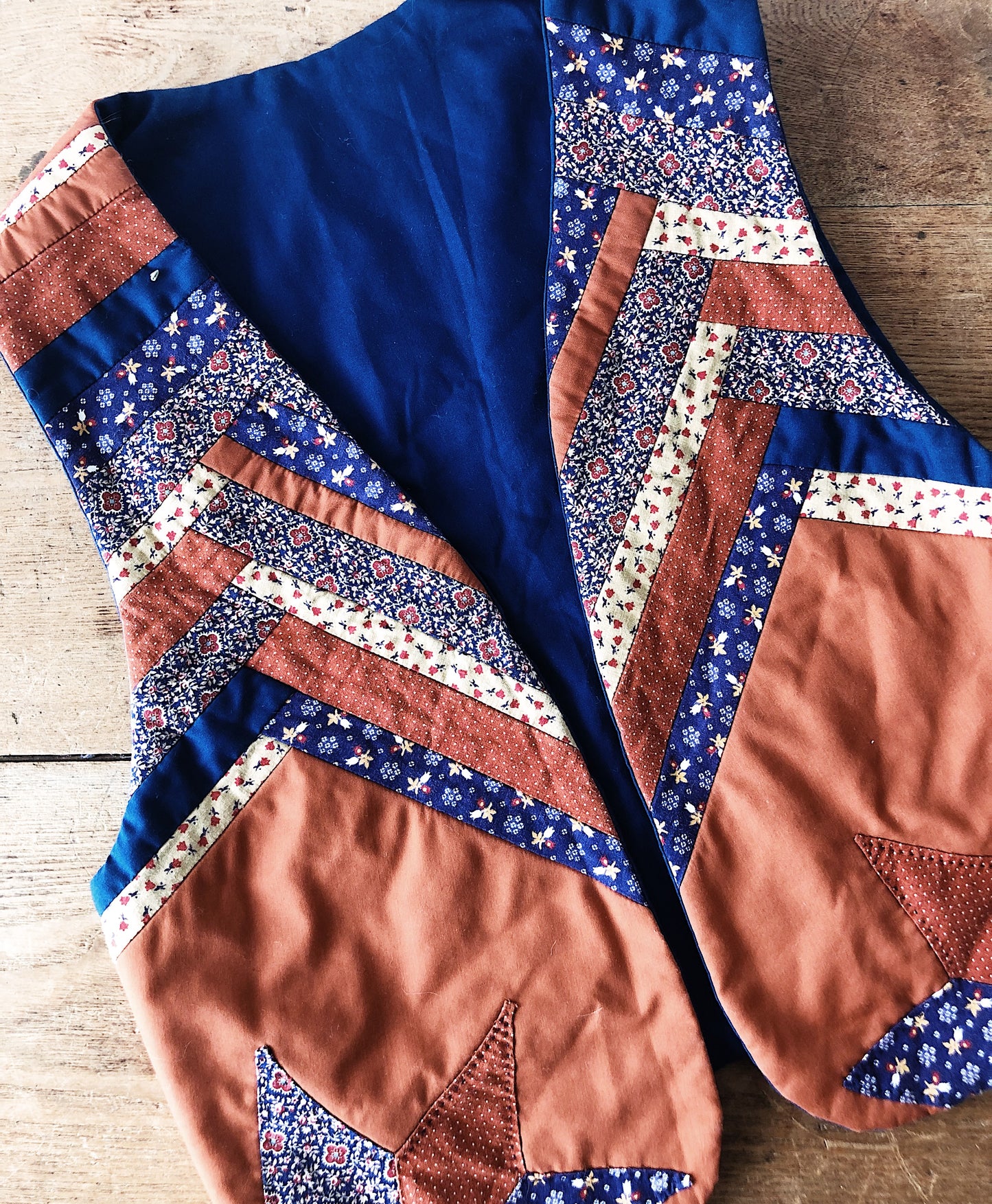 Handmade Vintage Quilted Vest