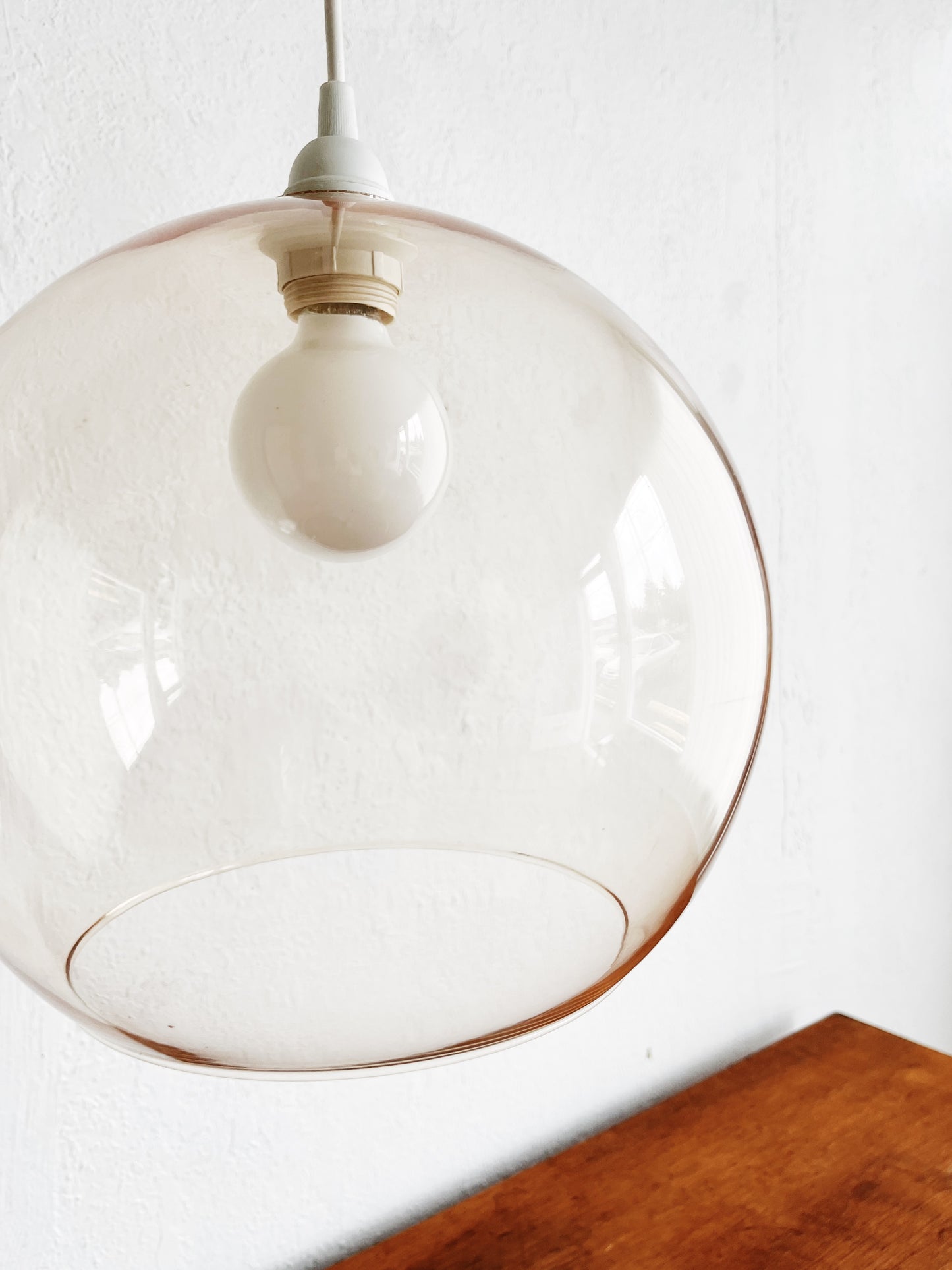 Vintage Blown Glass Pendant