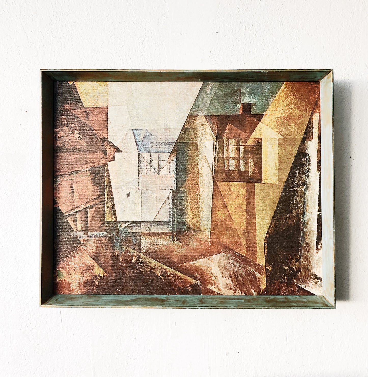 Vintage Framed Canvas Print