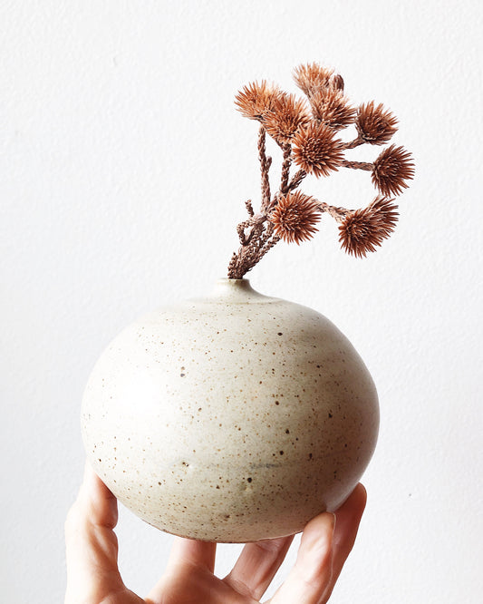 Vintage Orb Weed Vase