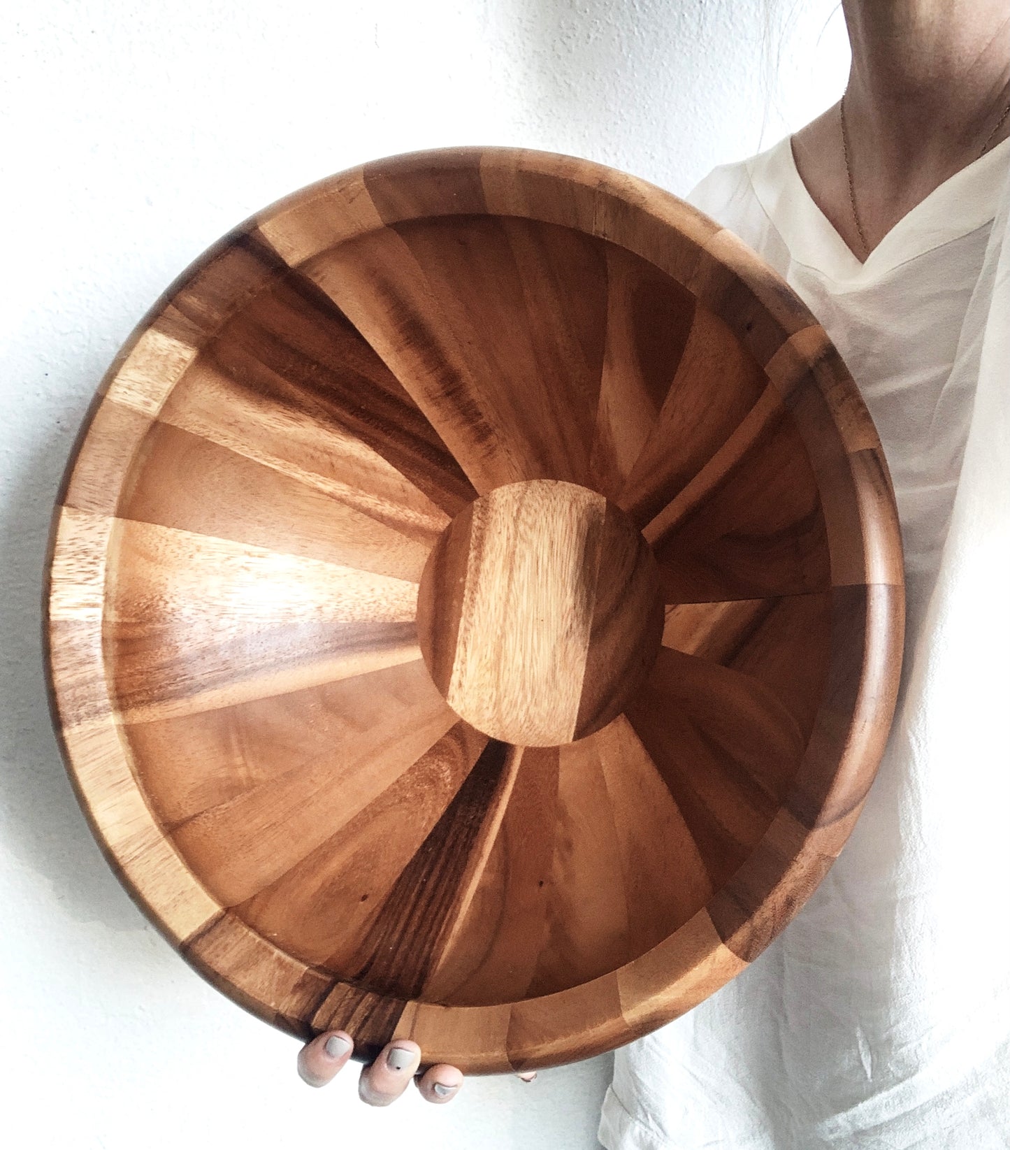 Giant Dansk Wood Bowl