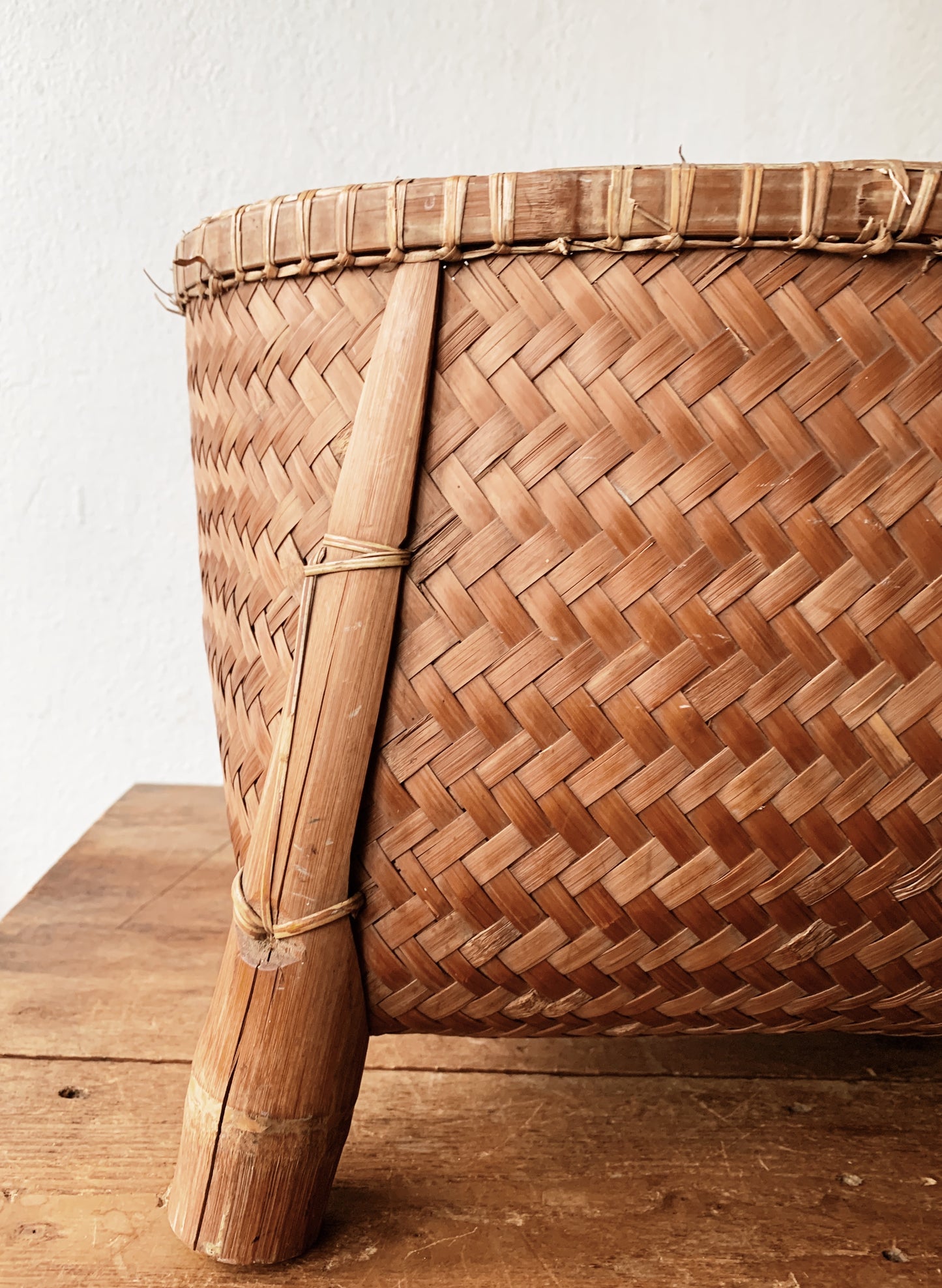 Large Footed Basket