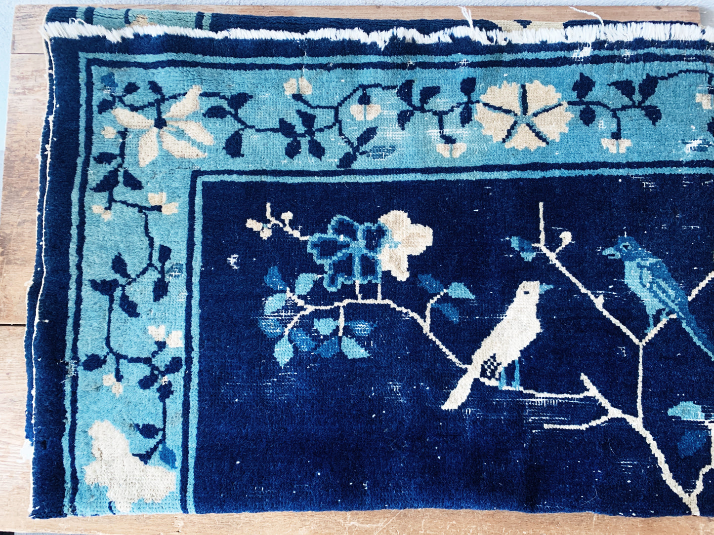 Vintage Plush Wool Rug