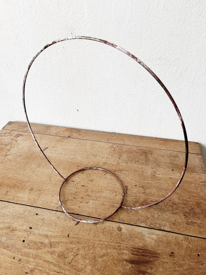 Vintage Metal Circle Hanger