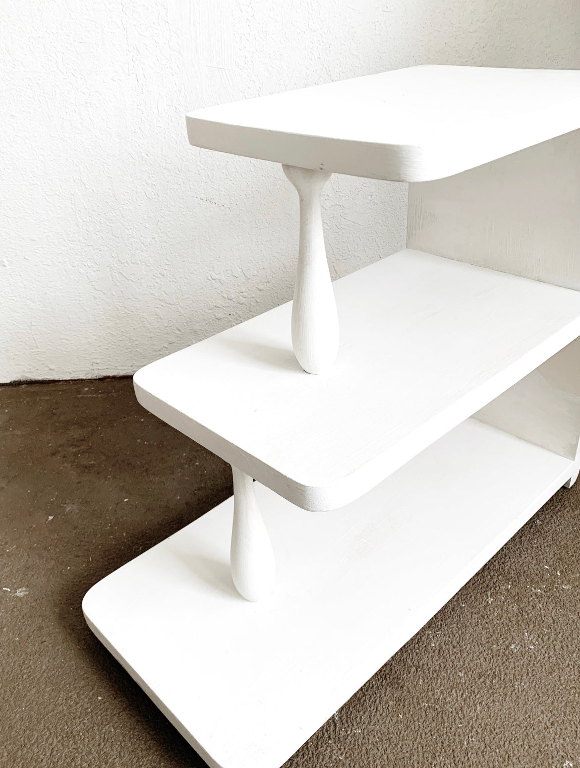 Vintage Tiered Wood Shelf