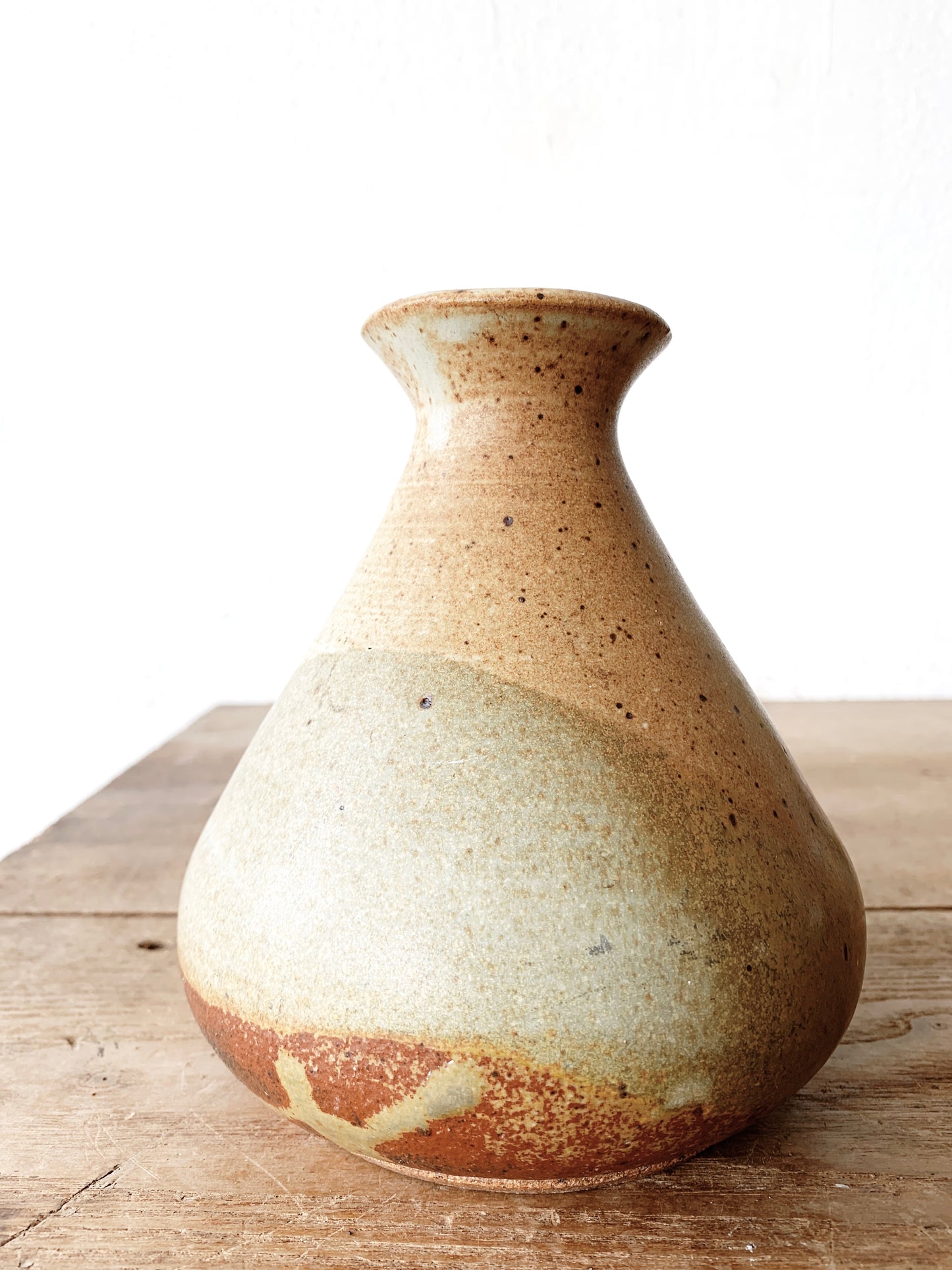 RESERVED Vintage Studio Pottery Vase 1974