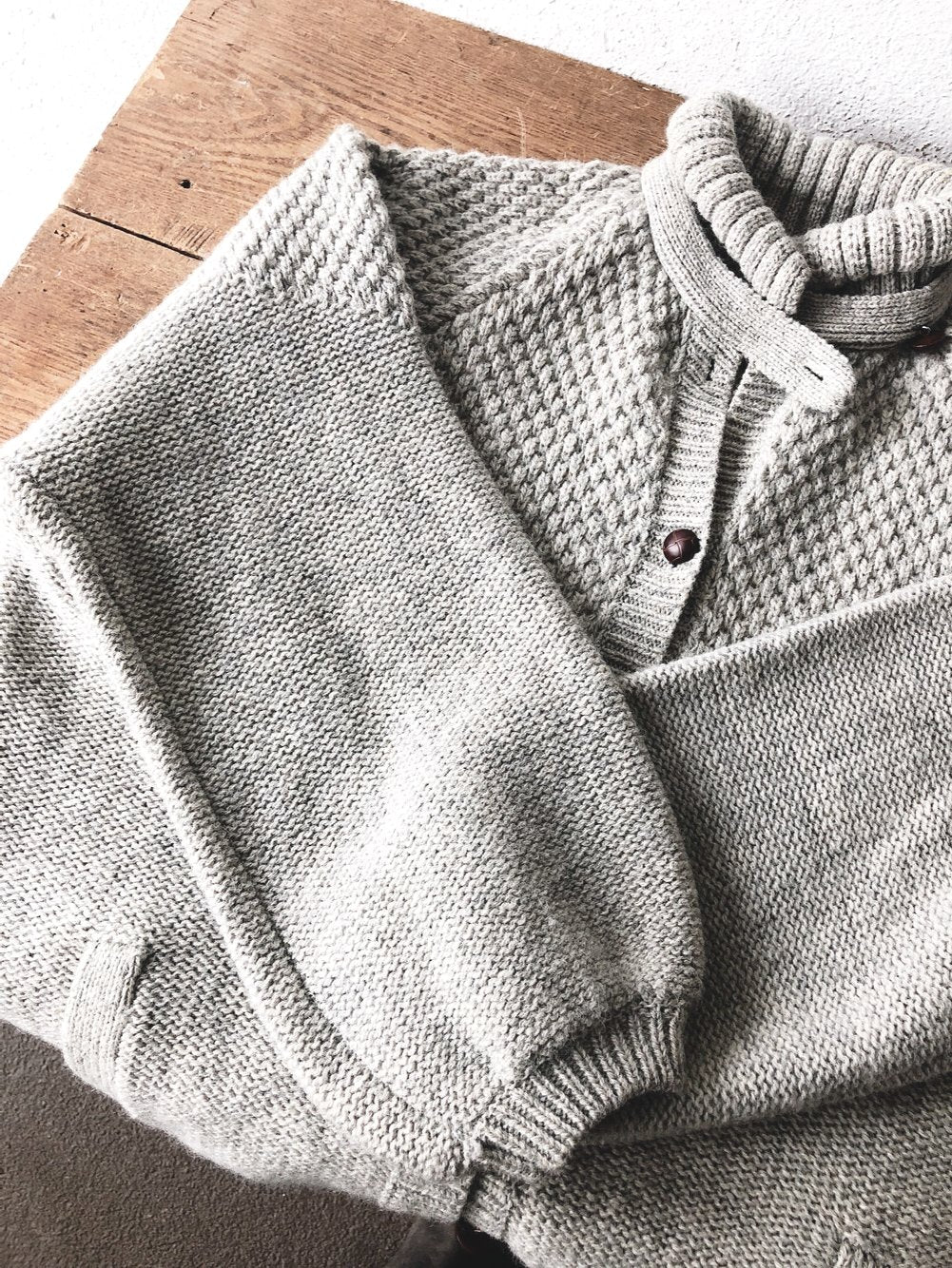 Vintage Wool Cardigan Sweater