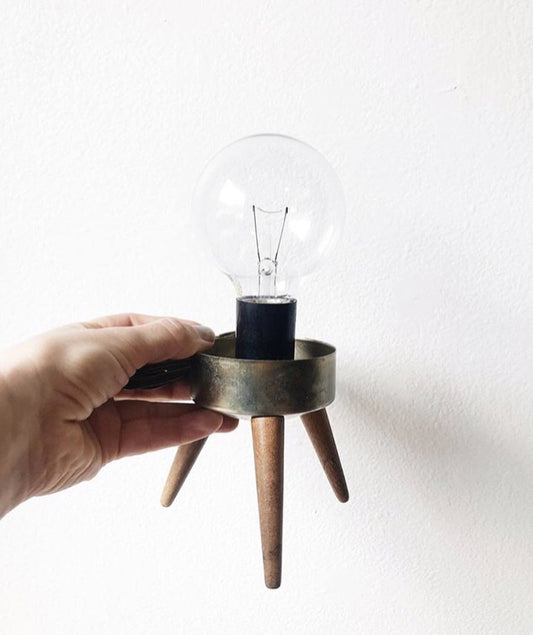 Vintage Tripod Lamp