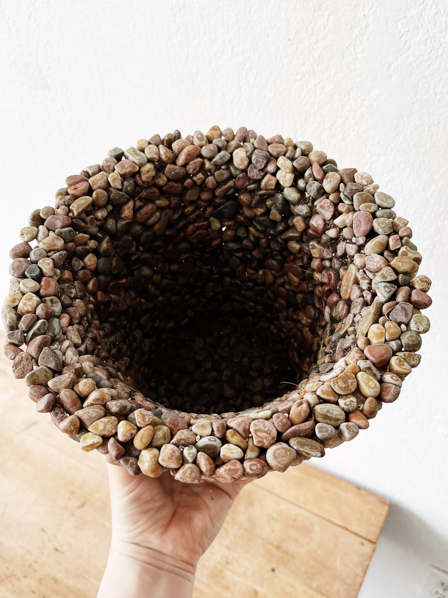 Vintage Pebble Planter