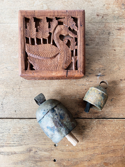 Vintage Brass Temple Bells