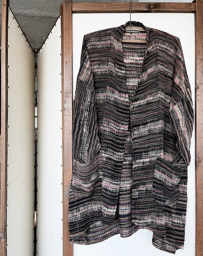 Yasuko Kurisaka Handmade Woven Jacket