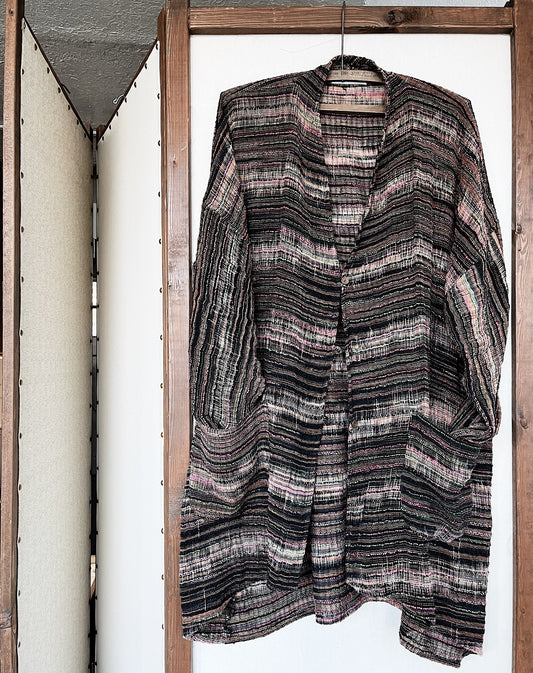 Yasuko Kurisaka Handmade Woven Jacket