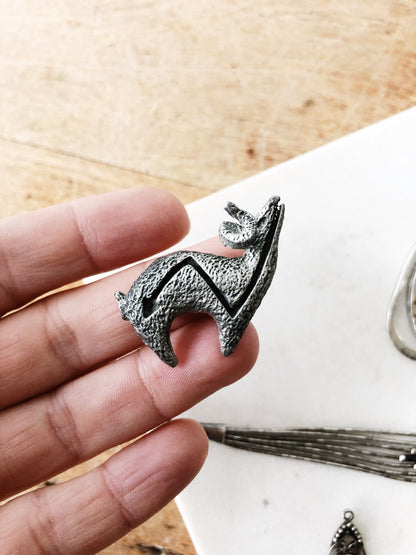 Sterling Silver Native American Pin