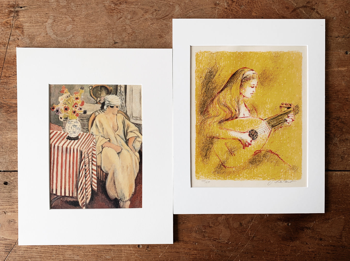 Vintage Matted Art Print