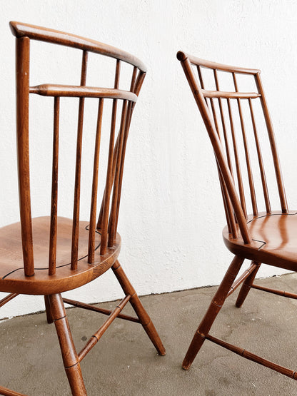 Vintage Birdcage Windsor Style Chairs