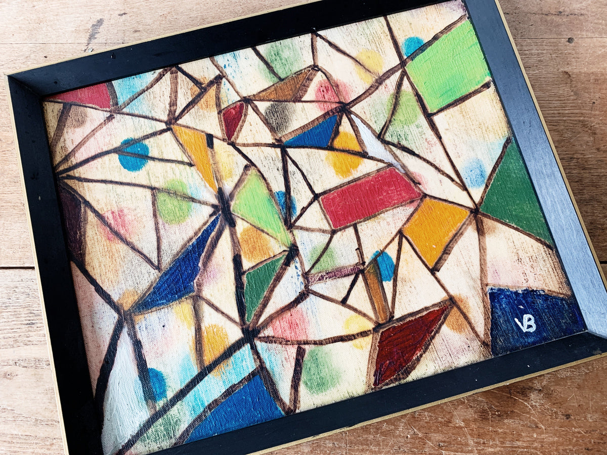 Mid Century Abstract Painting