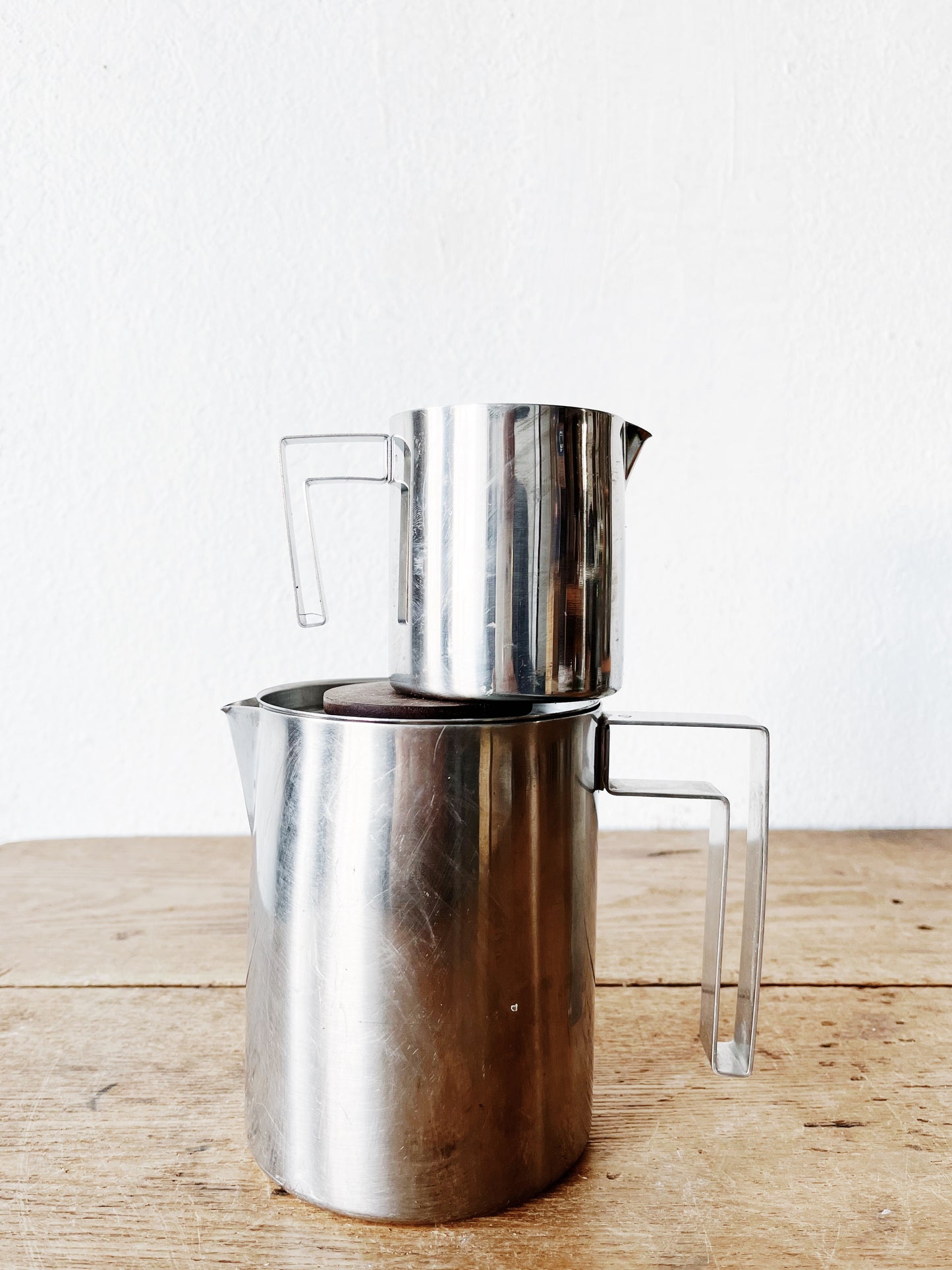Mid Century Stainless Steel Servers