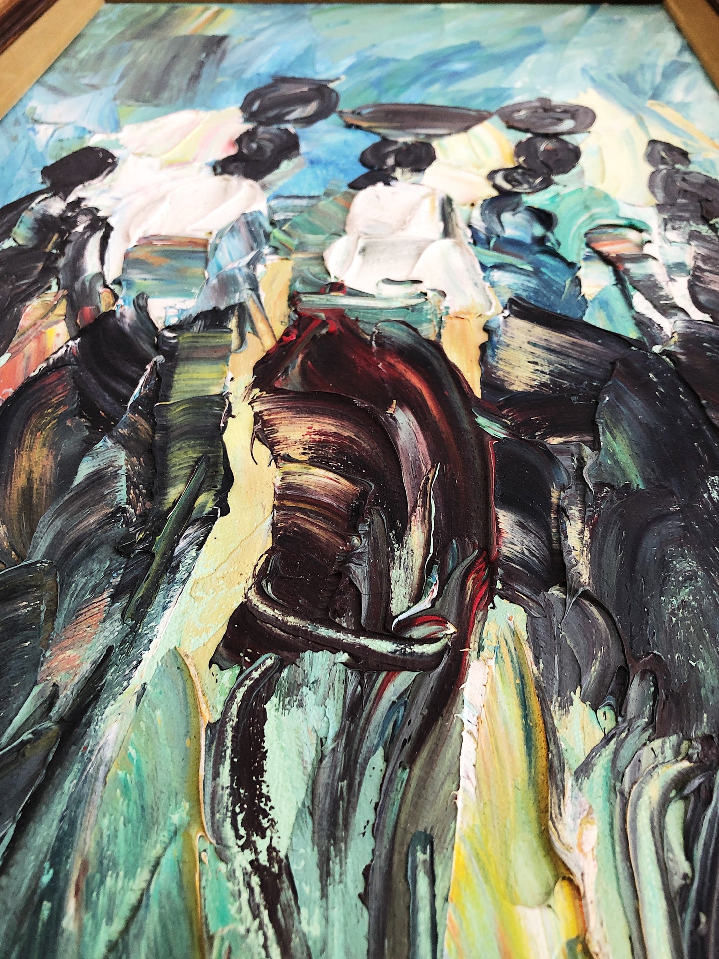 Vintage 1960s Oil Painting