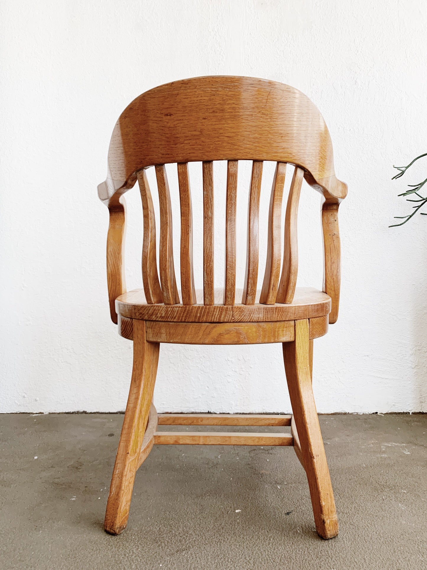 1940’s Oak Gunlocke Bankers Chair